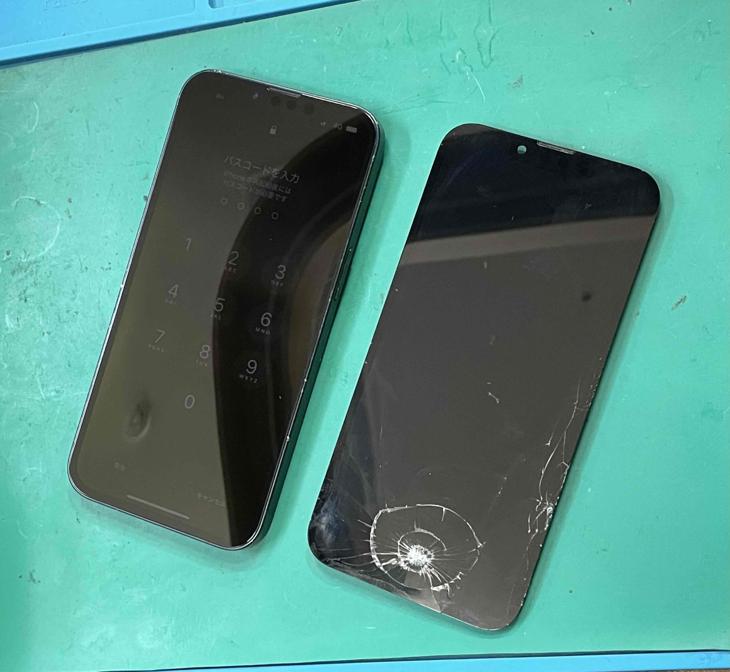 iPhone13画面交換