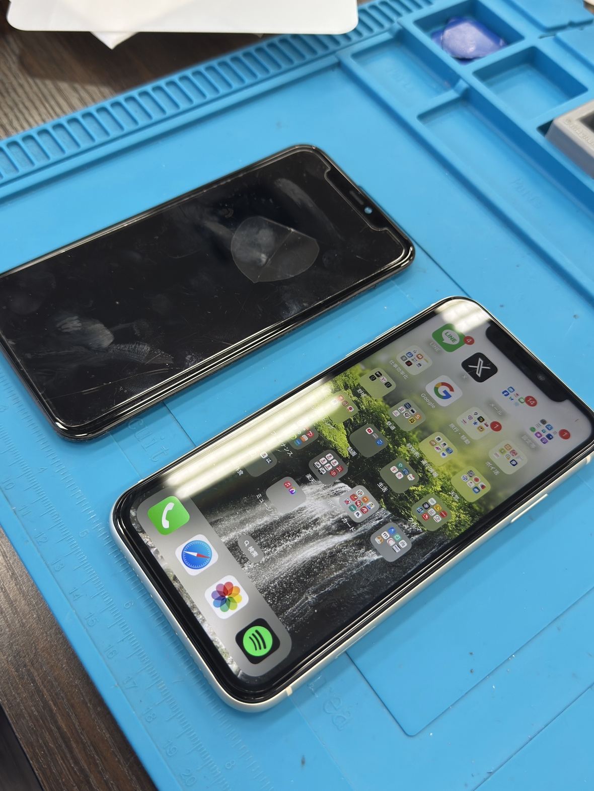 iPhone11液晶画面交換