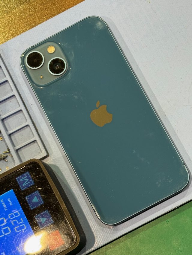iPhone13　水没復旧