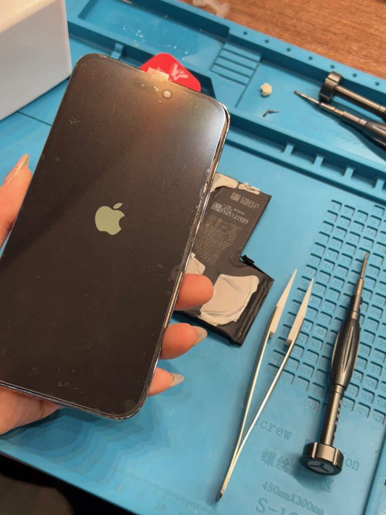 iPhone14ProMax　バッテリー交換