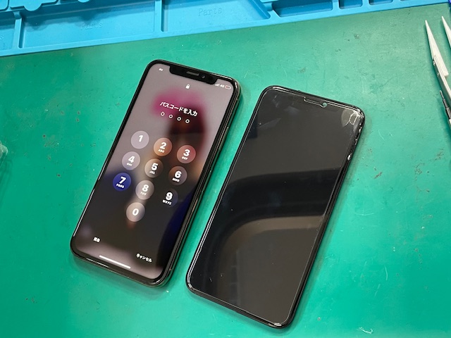 iPhoneXS 画面修理
