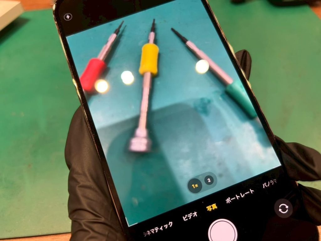 iPhone14promax バッテリー交換 アウトカメラ修理