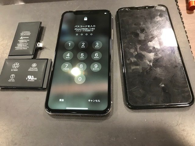 iPhone画面・バッテリー交換