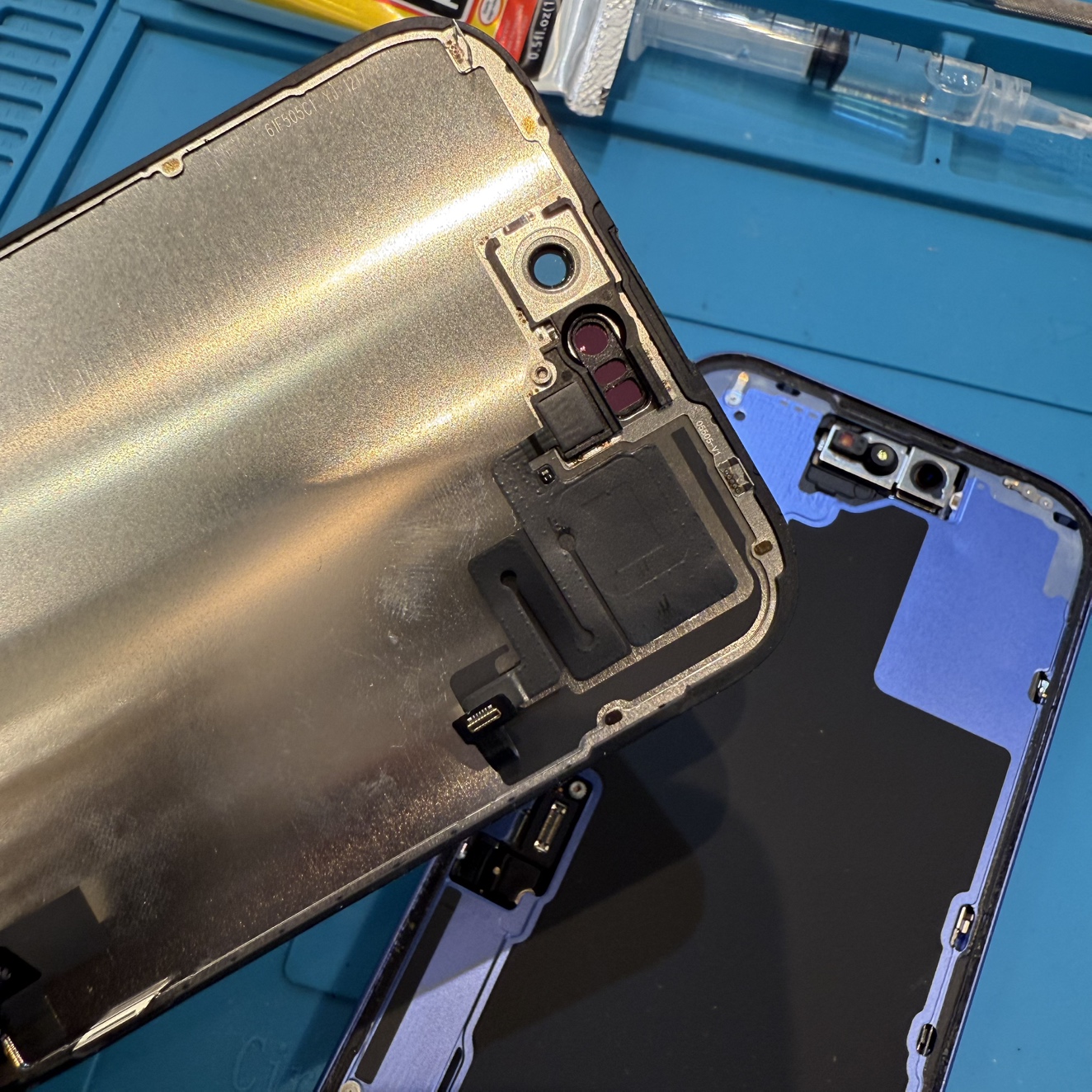 iPhone16　画面交換