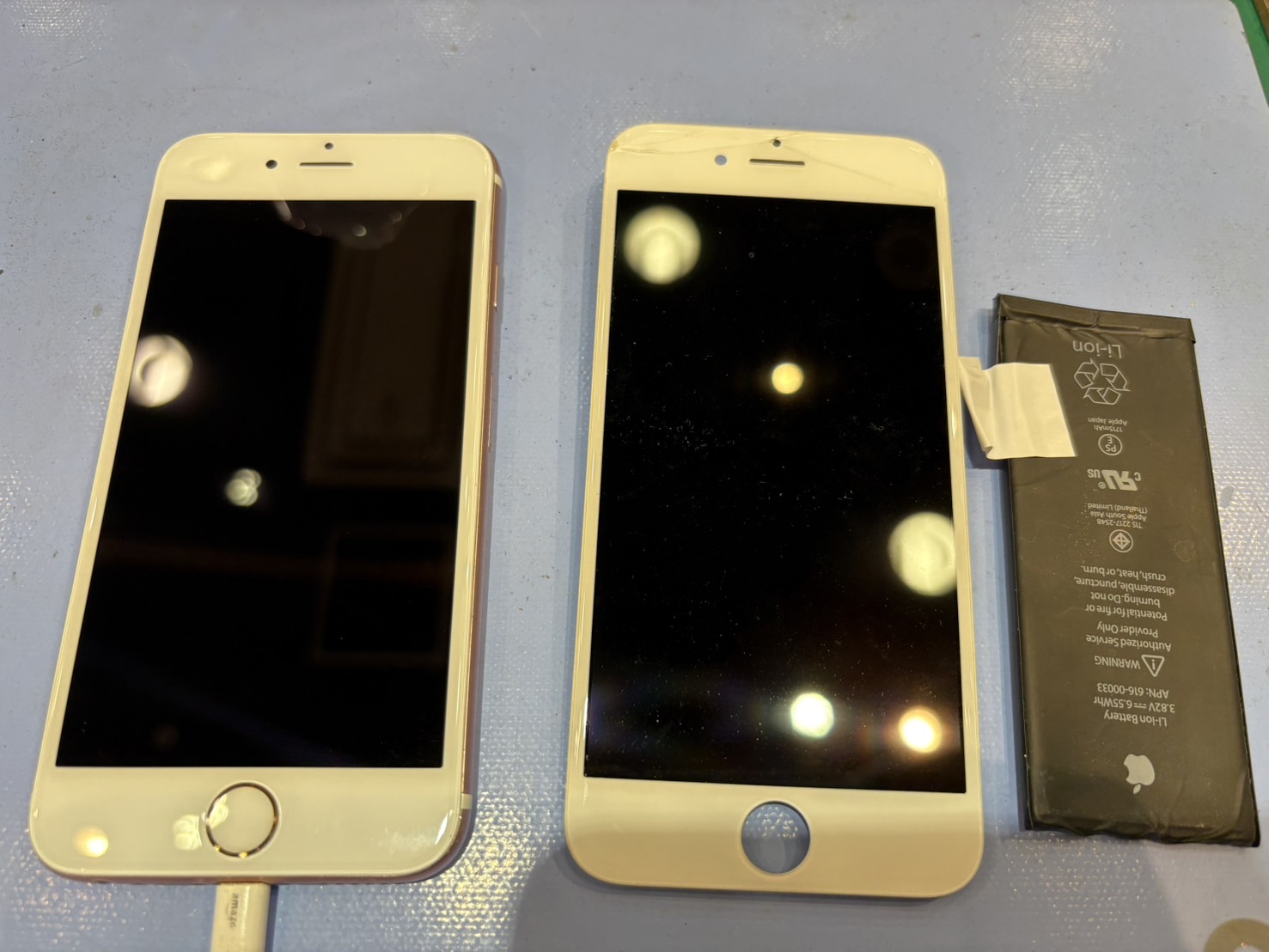 iPhone6s　画面・バッテリー交換