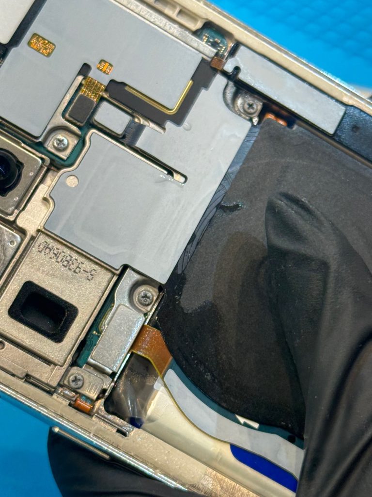 Galaxy S23 Ultra　水没復旧