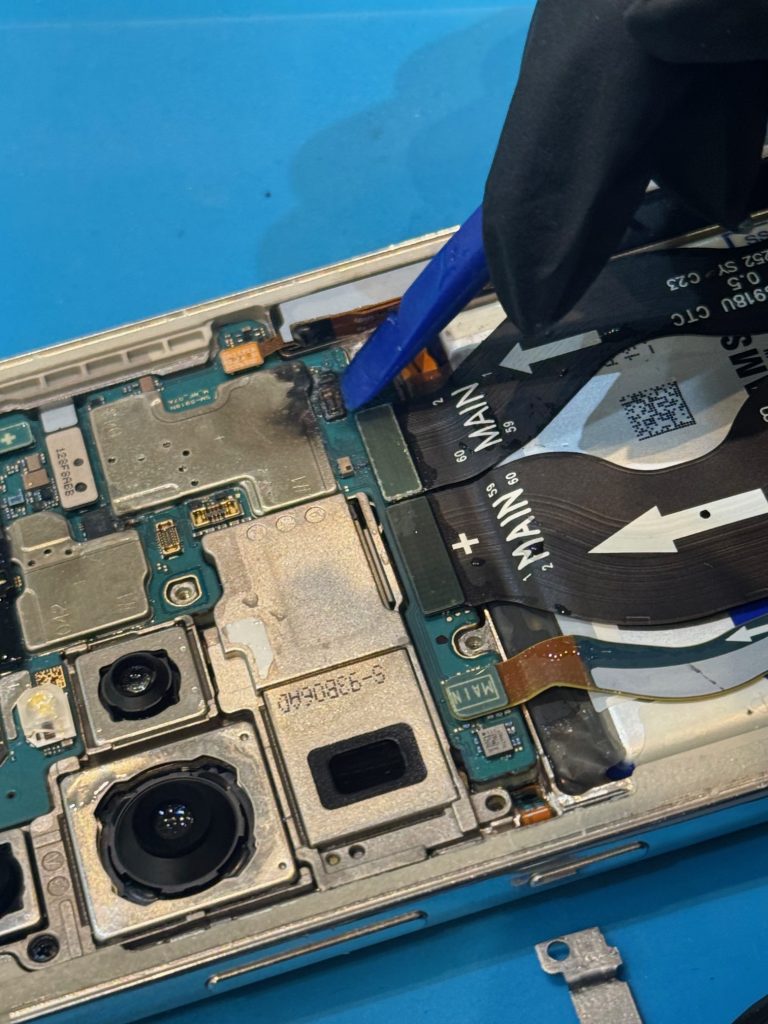 Galaxy S23 Ultra　水没復旧