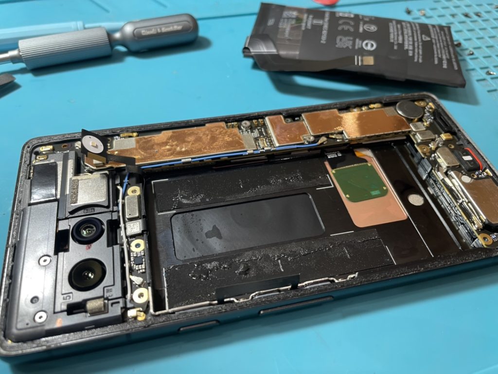 GooglePixel7aのバッテリー交換