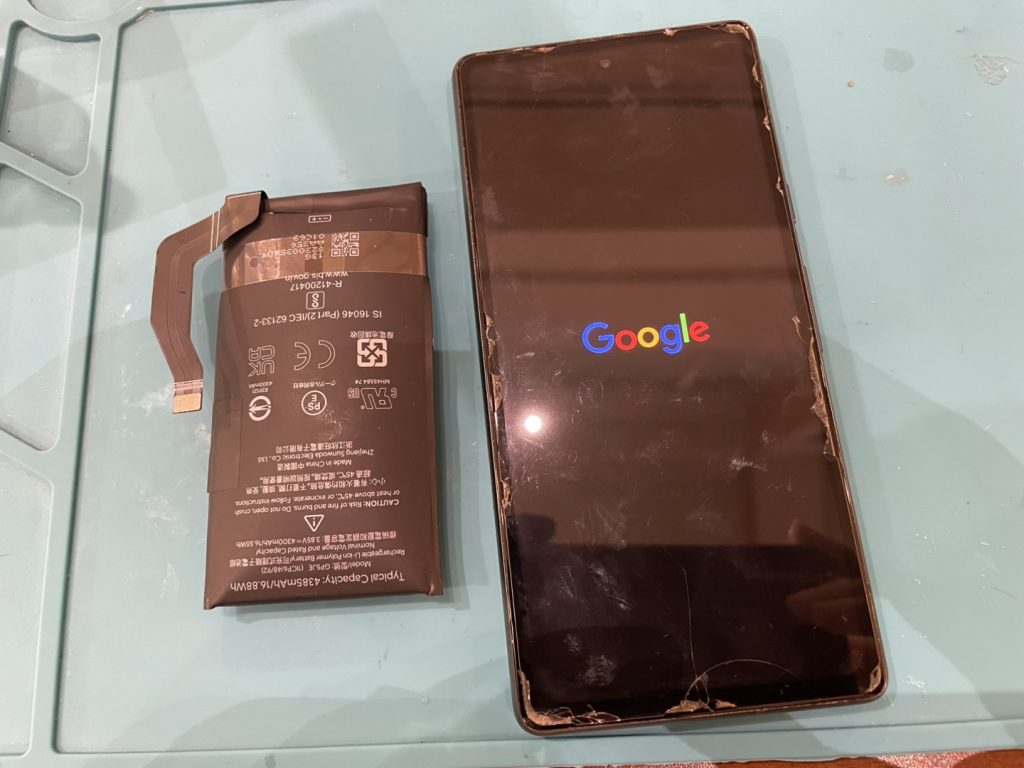 GooglePixel7のバッテリー交換