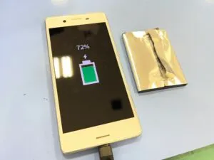 Xperia X performance バッテリー交換