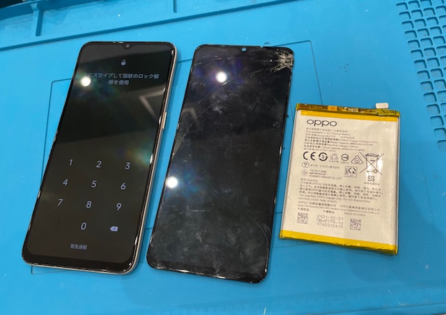OPPOA73 水没復旧修理