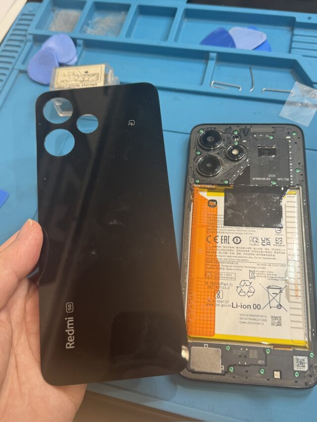 redmi12ボタン陥没修理