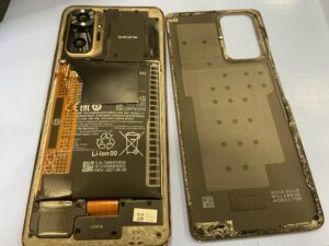 Xiaomi Redmi Note 10 Pro　バッテリー交換