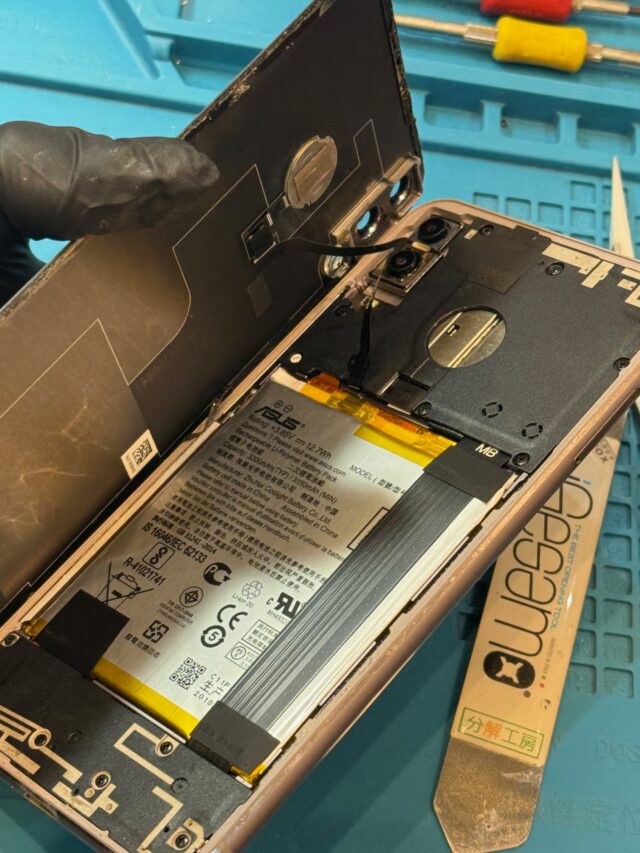 ZenFone5 バッテリー交換