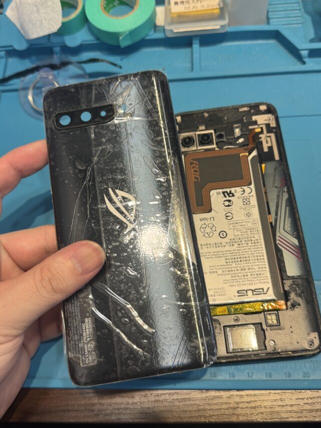 ROG Phone3液晶バッテリー交換