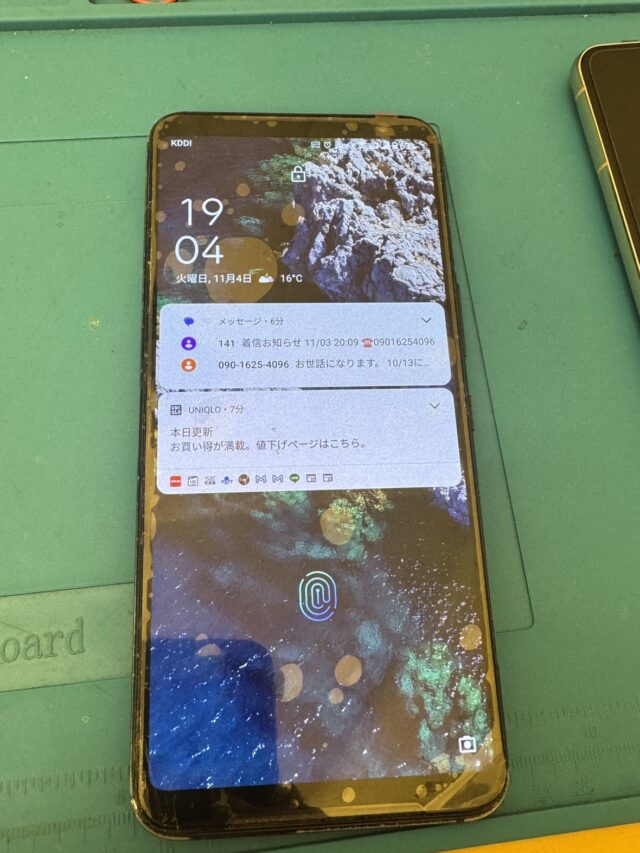 ROG Phone3液晶バッテリー交換