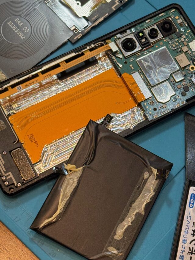 Xperia 1 II(SO-51A)　使用5年目で初めてのバッテリー交換