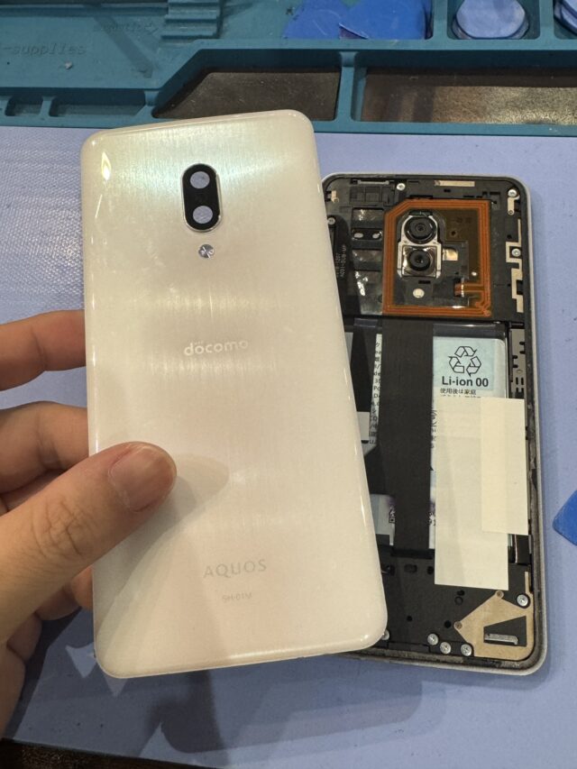 AQUOSZero2バッテリー交換