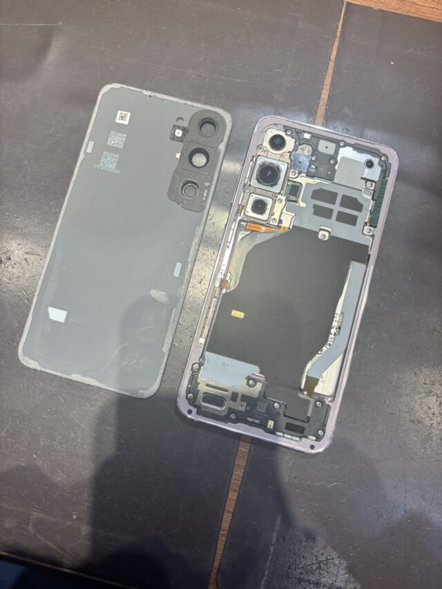 バッテリー交換開始