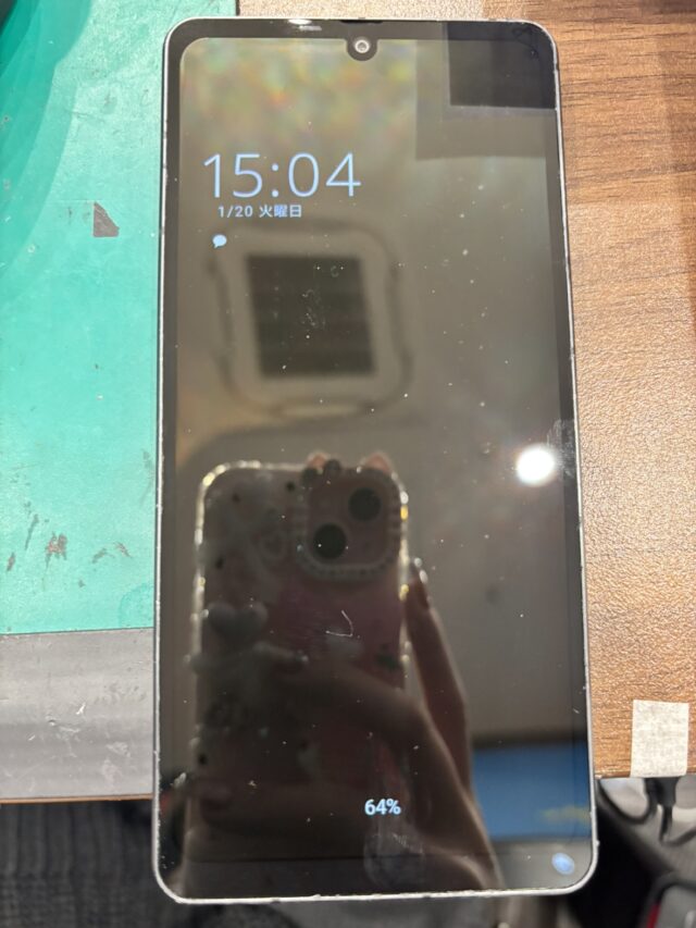 AQUOS　センス7plus　画面交換