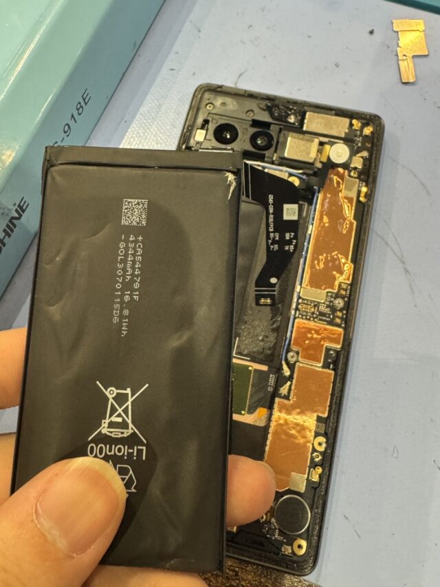 GooglePixel7aバッテリー交換