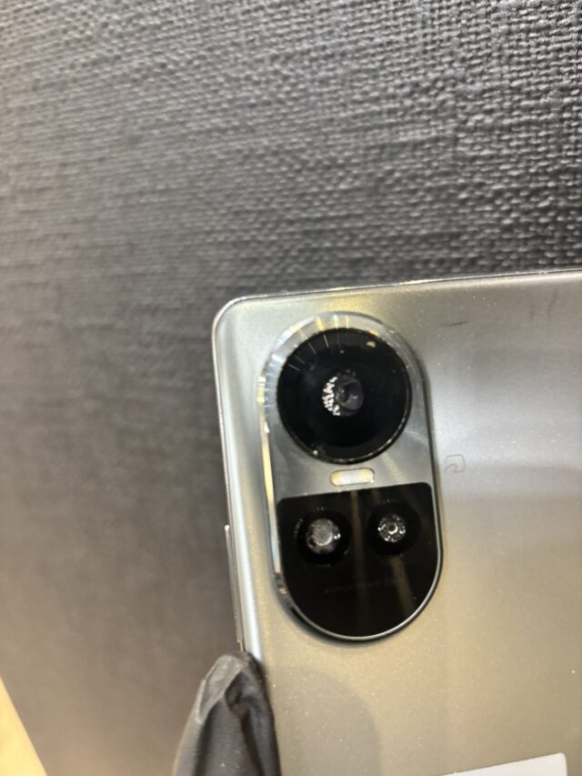 カメラ部分の水分