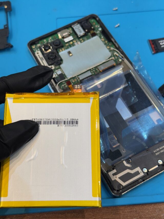 AQUOS zero6 バッテリー交換