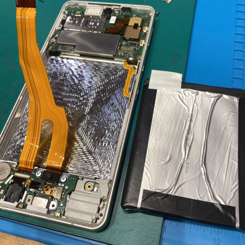 AQUOS sense6 バッテリー交換