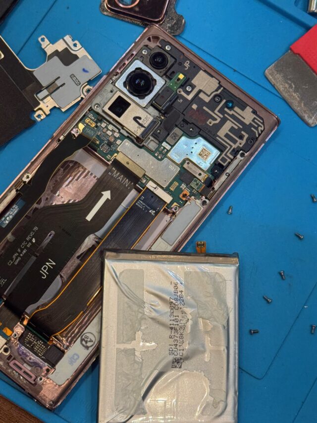Galaxy Note20 Ultra 5G　バッテリー交換